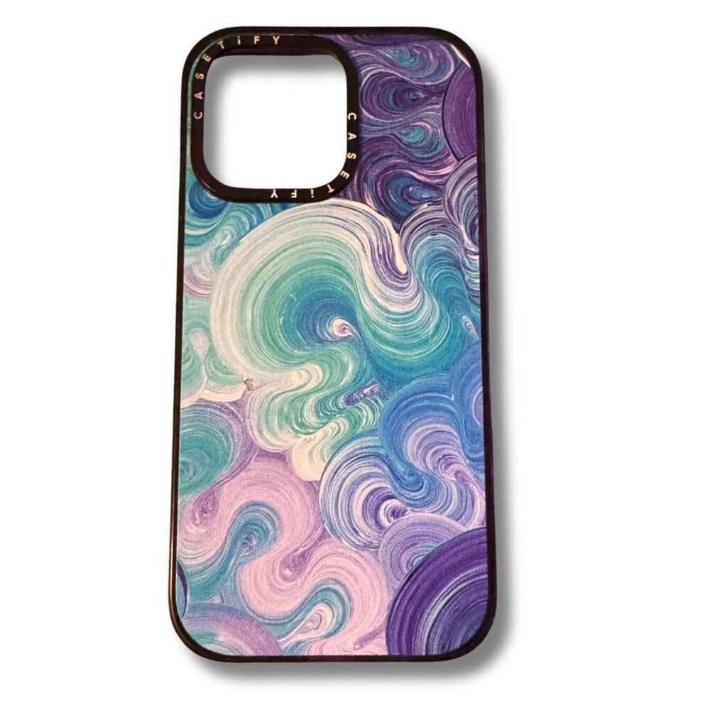Casetify iPhone 15 Max Pro Impact Series - Swirls